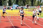 Under-15s 75 metres hurdles.